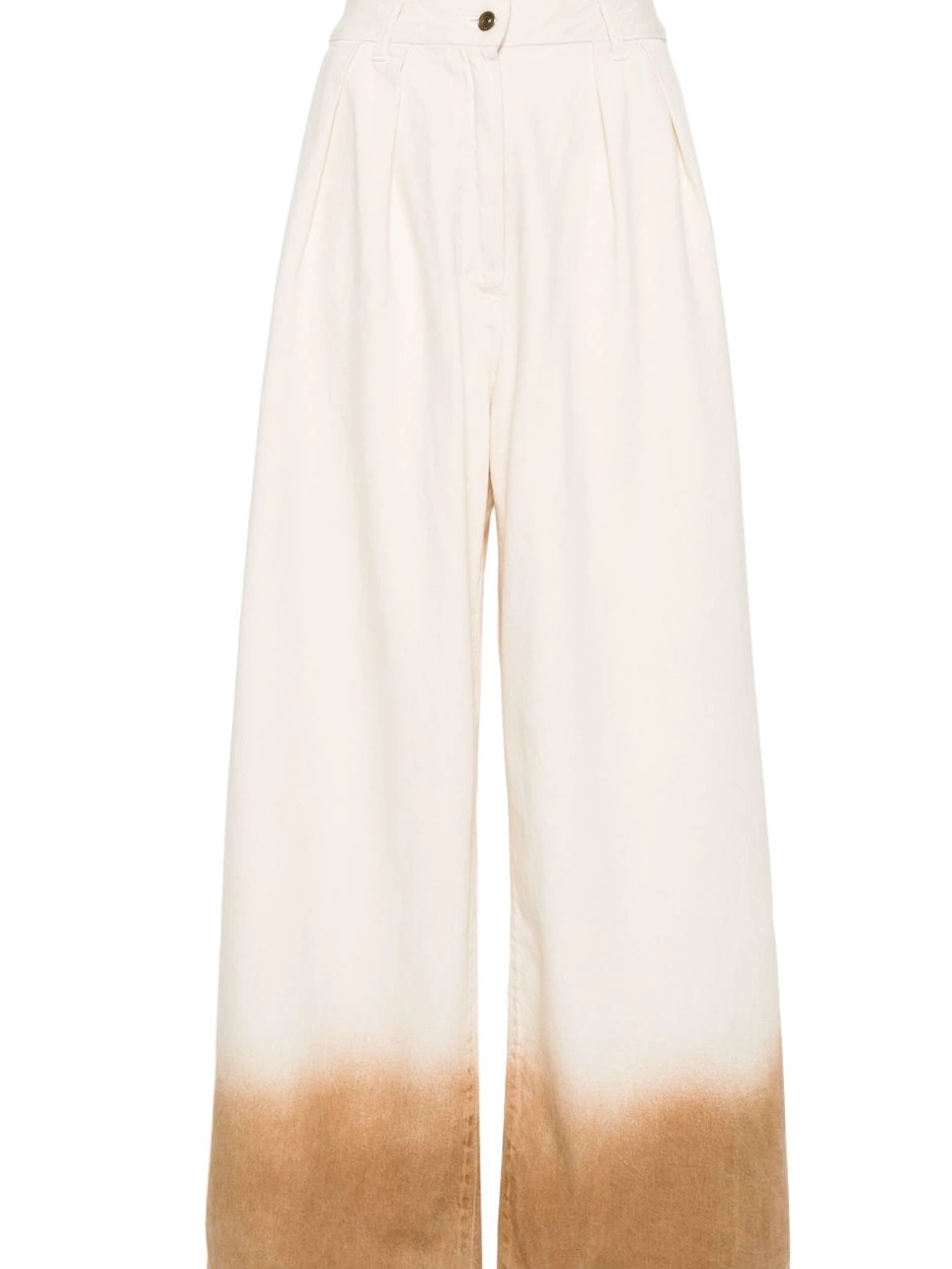 Cheap Hues Women Alanui wide-leg jeans Bright 0806